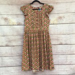 Matilda Jane ruffle sleeved dress Large